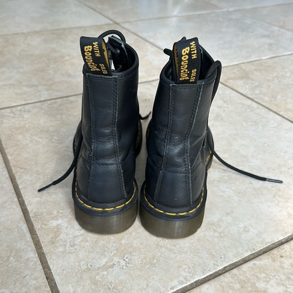 Black Dr. Marten Boots - Picture 3 of 5